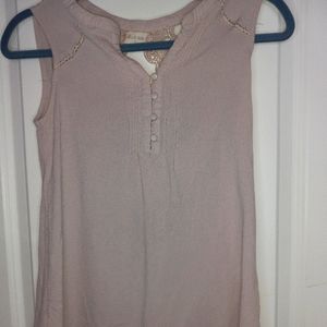 Altar'd State Cream/Pink Top